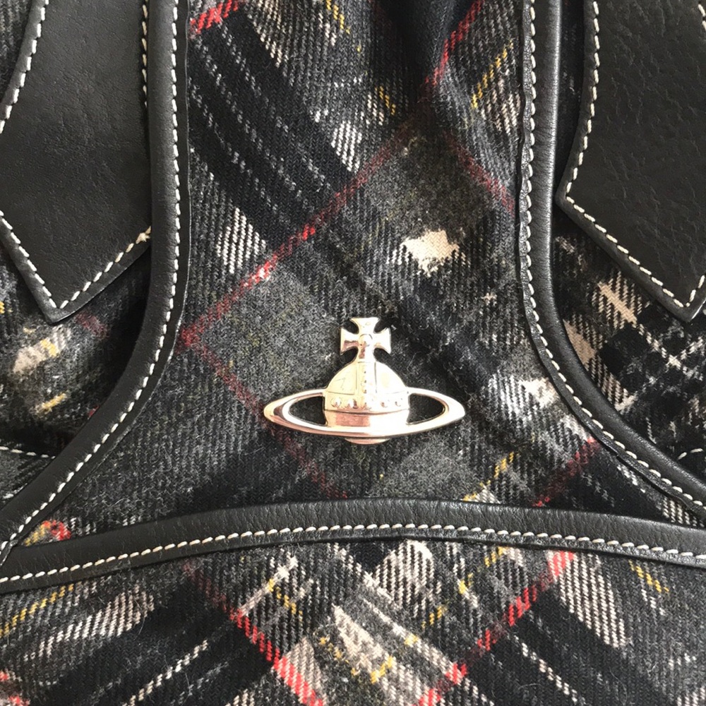 Vivienne Westwood Plaid Handbag